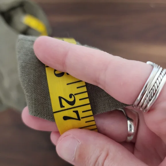 Cut Loose Lagenlook Wide Leg Sage 100% Linen Pants - Picture 11 of 11